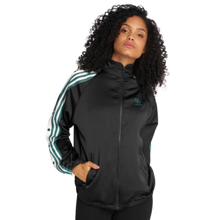 veste adidas femme noir et or