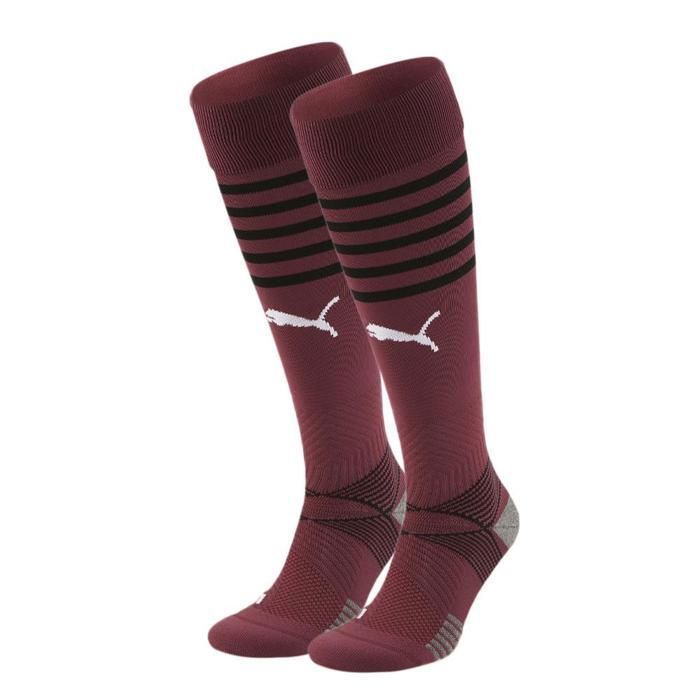 Chaussettes de foot Mauve/Noir Homme Puma Final Socks