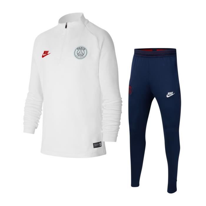 ENSEMBLE JUNIOR NEWS TRAINING PSG PARIS BLANC/RED 2019 ...