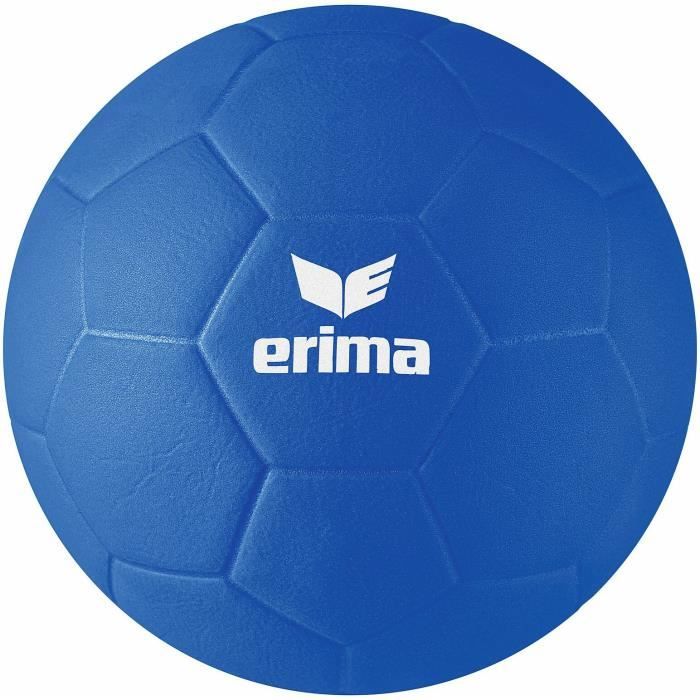Ballon De Handball Erima Flash Duro - Taille 1, Turquoise/gris, Technologie Hybride Cousue/collée, Revêtement PU 1,2 Mm