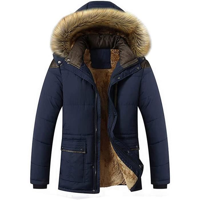 Manteau à capuche homme hotsell