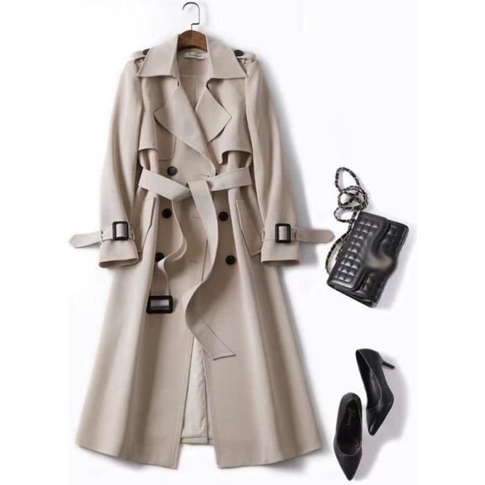 Trench femme gris deals