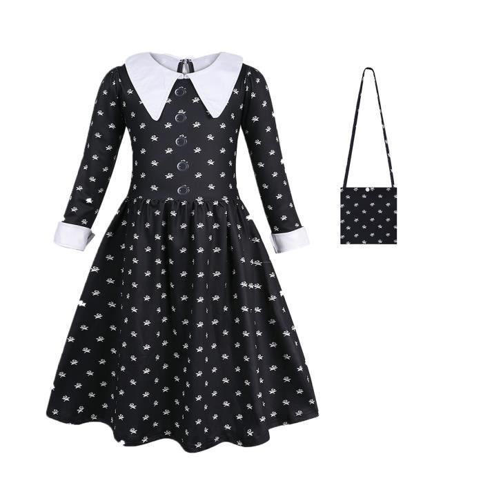 Robe style mercredi addams on sale