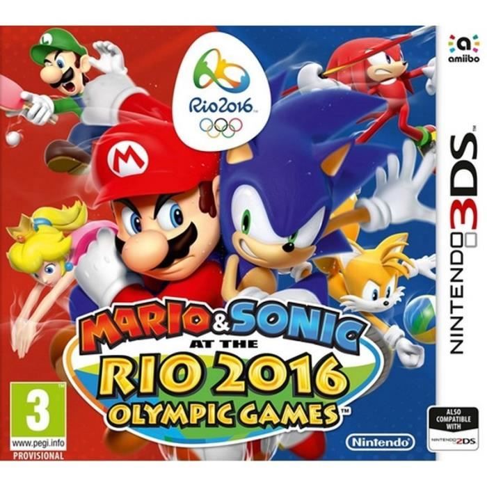 Mario et Sonic aux Jeux Olympiques de Rio 2016 3DS - 115121 Reconditionné - Nintendo reconditionné disponible sur Cdiscount Seconde Vie