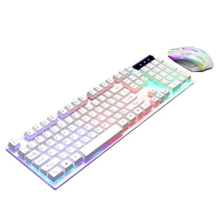 Pack Clavier + Souris UNDER CONTROL - AZERTY Français | Neuf | Filaire | Noir