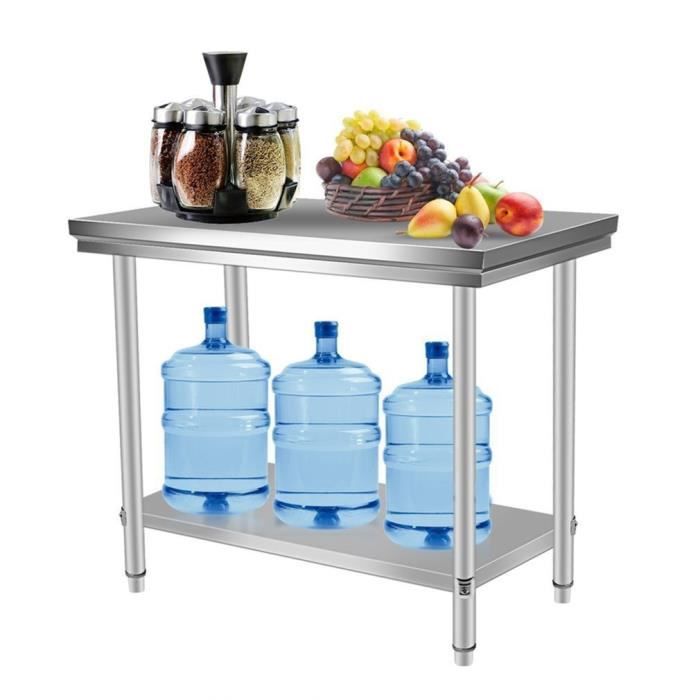 Plan De Travail Pieds Ajustables Hauteur Reglable Table De Travail