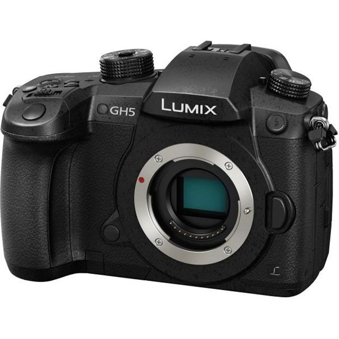 Panasonic Lumix G DC-GH5 - Appareil photo numérique - sans miroir - 20.3 MP - Quatre tiers - 4K - 24 pi-s - corps uniquement - Wi