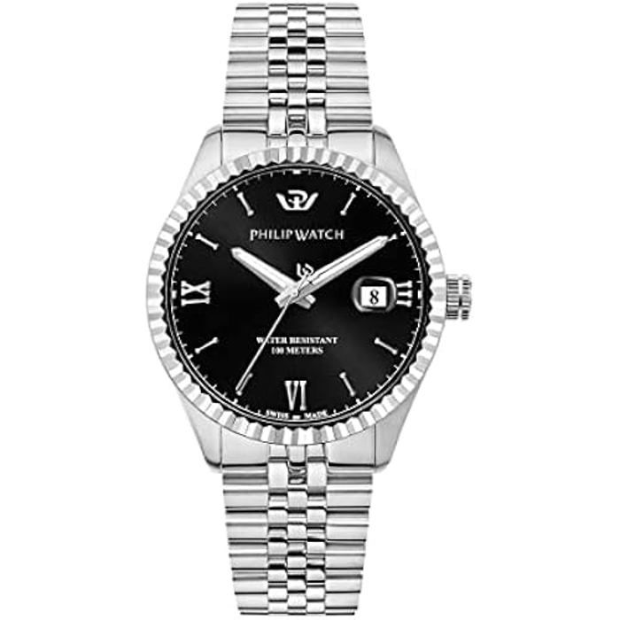 Montre Homme - PHILIP WATCH - Caribe - 41 mm - Acier - Quartz - Étanchéité 10 ATM