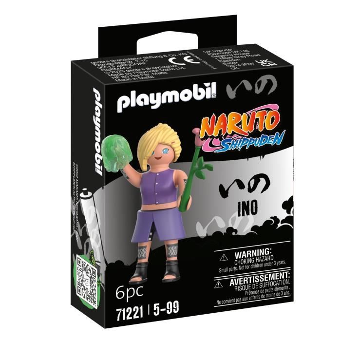 playmobil 71221 ino - naruto shippuden - dès 5 ans