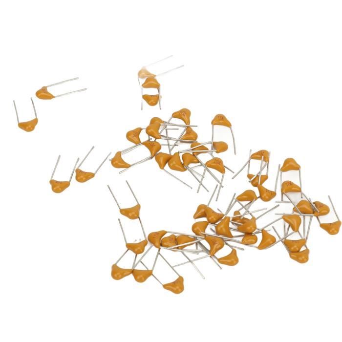 500X 10 Valeurs 50V 10PF-680PF Condensateur Céramique Monolithique Kit