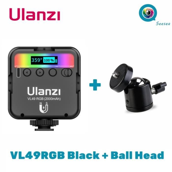Lampe LED Vidéo Ulanzi 100W - Éclairage Continu COB Portable, 5600K, Contrôle Magnétique, Support Bowens - Pour Studio Et Photographie éclairage Continu COB 5600K Lampe LED Vidéo Ulanzi 100W - Éclairage Continu COB Portable, 5600K, Contrôle Magnétique, Support Bowens - Pour Studio Et Photographie éclairage Continu COB 5600K