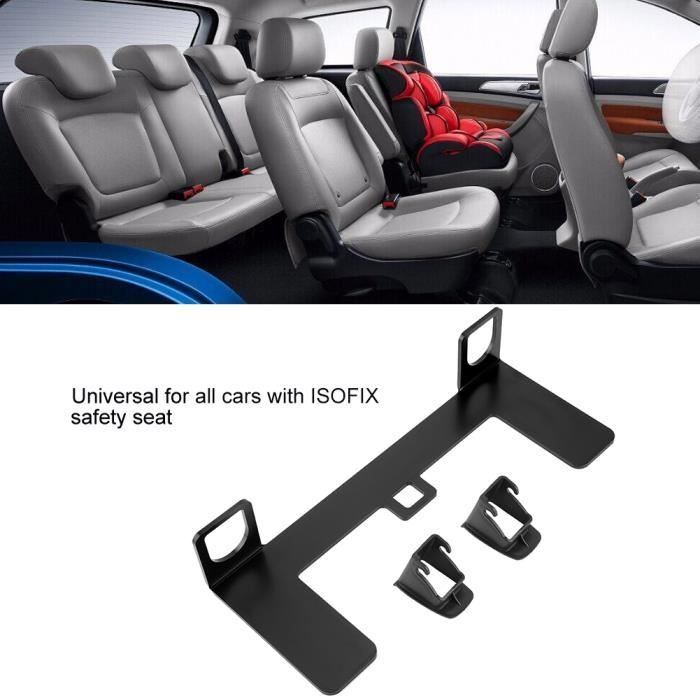 Support Fixe ISOFIX, Loquet Universel de Support de Ceinture de Sécurité  pour Voiture