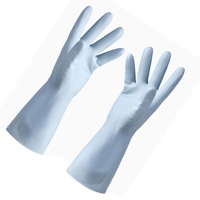 URBANSEASONS - 4 Paires De Gants Ménage En Caoutchouc Pour Nettoyage