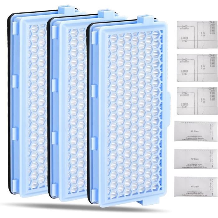 Lot De 2 Filtres HEPA AirClean Pour Miele CX1 - Compatible Boost, Active, Cat&Dog, Parquet - SF-HY 60