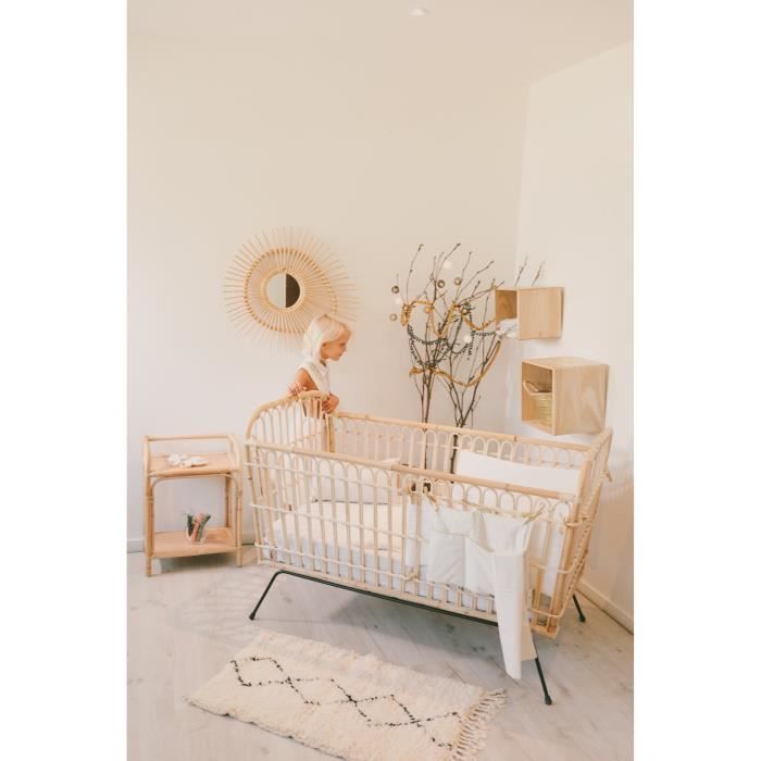 Lit Bebe En Rotin Et Pieds Metal Cdiscount Puericulture Eveil Bebe Lit Bebe En Rotin Et Pieds Metal Cdiscount Puericulture Eveil Bebe