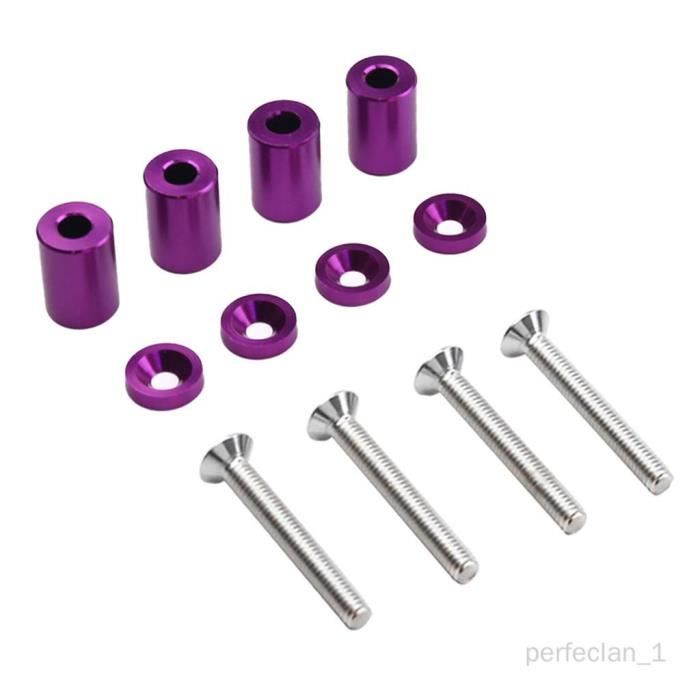 Kit De 5 Entretoises Creuses KCNC Pour Casque 1-1/8 - Tailles 3, 5, 10, 14 Mm, Alliage 6061 Léger