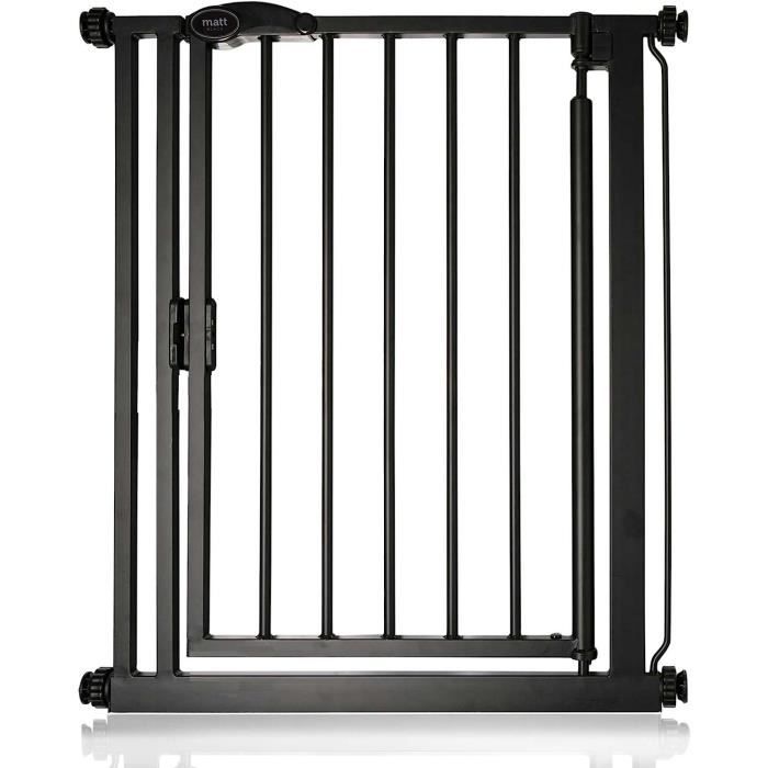 Barriere de Securite porte et escalier Fermeture Auto 75-82cm