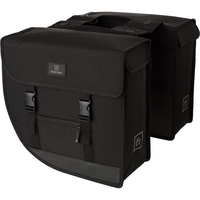 Sac à dos sacoche vélo double pour porte-bagages 31 litres gris foncé pour les clubs et collectivités | Decathlon Pro Sac à dos sacoche vélo double pour porte-bagages 31 litres gris foncé pour les clubs et collectivités | Decathlon Pro