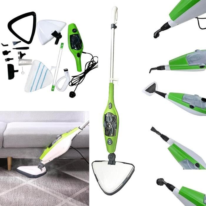 Nettoyeur Vapeur Portable AKPIAN - Multifonction 10 Accessoires Pour Maison, Cuisine & Voiture
