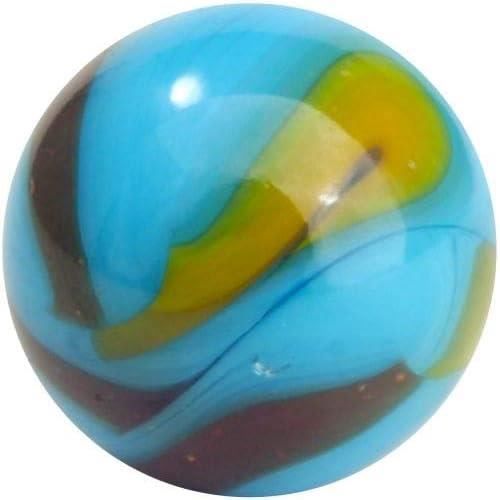 2 Billes Dino En Verre - Diamètre 43 Mm - Billes Décoratives Ou De Collection - Livrées Dans Un Filet