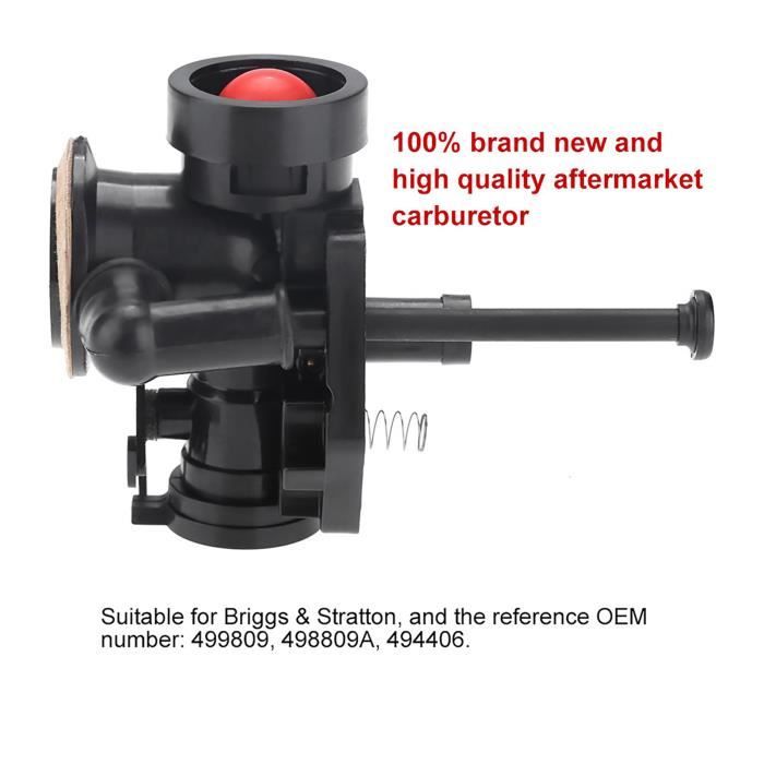 Carburateur Métallique Pour Briggs & Stratton 499809 498809A 494406 ...