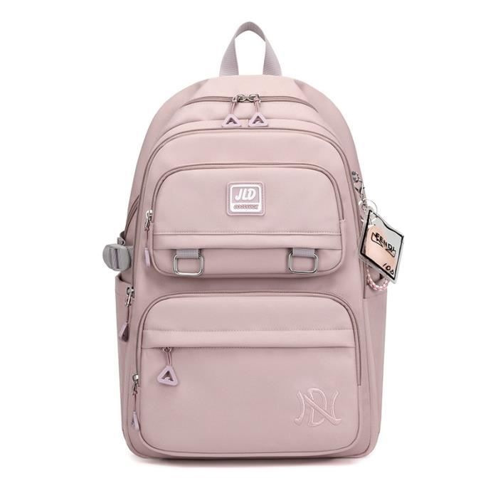 sac à dos fille cartable scolaire grande capacité sac de voyage 45*32*22cm(violet) swissant®