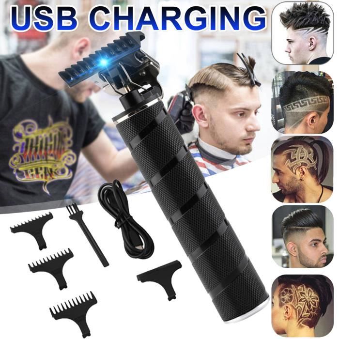 TEMPSA Hommes Tondeuse &agrave; Cheveux Professionnels Barbe &eacute;lectrique Barbier Coupe de Cheveux Tondeuses 