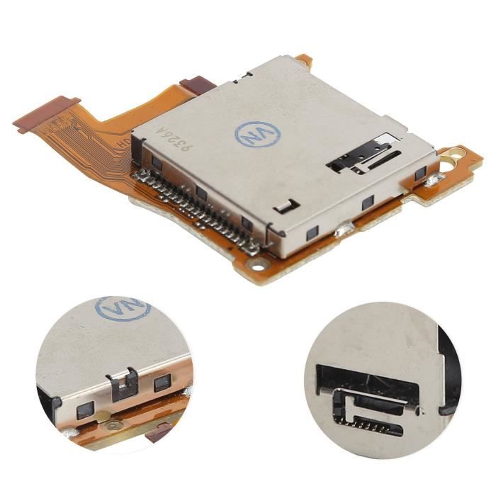 Emplacement Carte Hôte + Port Écouteurs Pour Nintendo Switch – Pièce De Rechange Précise