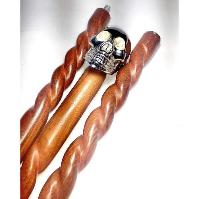 Bouton De Levier De Vitesse Harley-Davidson - Tête De Mort En Laiton - Neuf - Chopper Garage