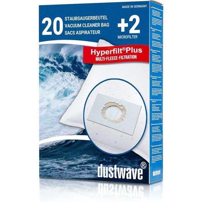 20 Sac D Aspirateur Pour Miele Typ G H N S8 Serie S5 Serie