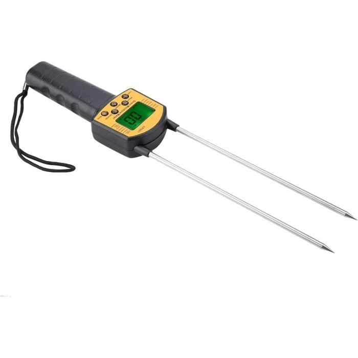 Humidimètre Grain Tnfeeon - Analyseur Précision Riz Maïs Blé Canola 0-40%