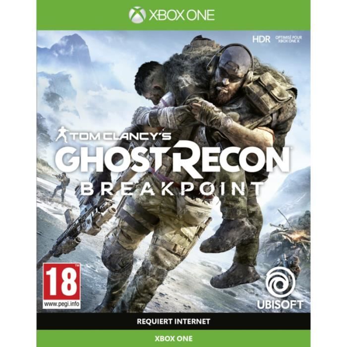 Jeu Xbox One Ubisoft Ghost Recon Breakpoint Reconditionné - Ubisoft reconditionné disponible sur Cdiscount Seconde Vie
