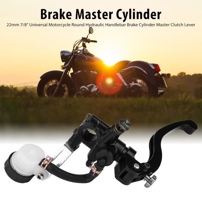 Maître-cylindre De Frein 22 Mm Pour Quad/pit Bike - Compatible 49cc à 250cc, Levier D'embrayage Et Frein