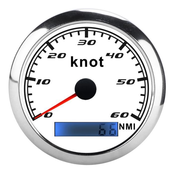 Compteur Kilométrique LED Universel Pour Moto – Tachymètre, Odomètre, Compteur De Vitesse – Installation Facile