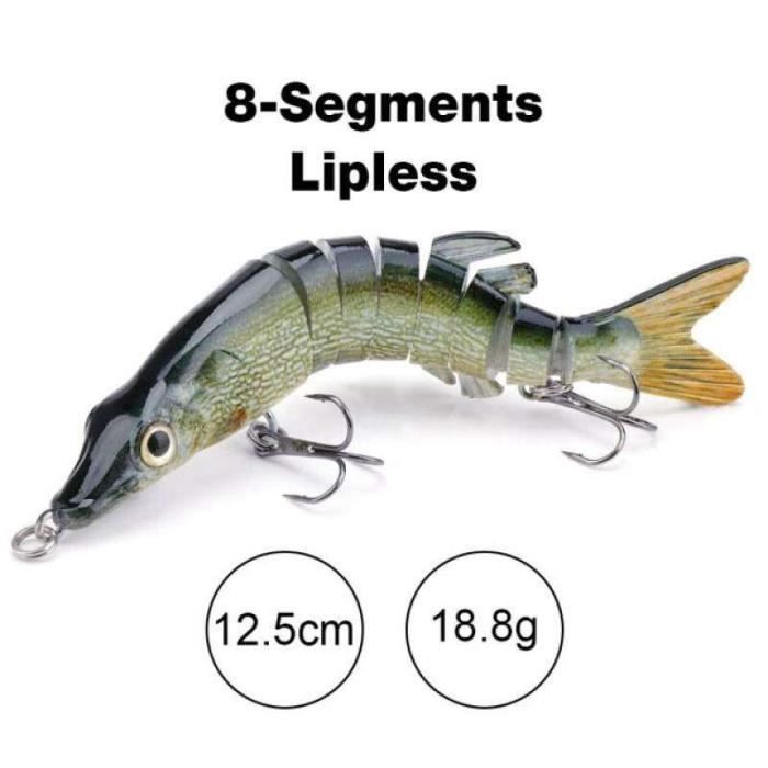 1€ SANS RESERVE 10 Leurres souples de peche 10cm - Leurres souples