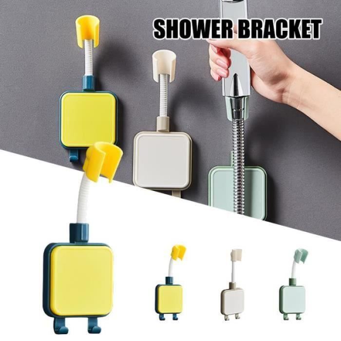 Pommeau Douche Mural Avec Barre Douche Réglable En Angle Support Pour