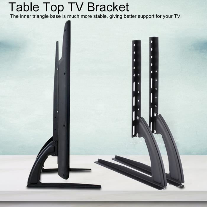 Support TV Pieds Place sur Meuble Télé Elévateur pour LCD