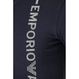 TShirt ML coton stretch logo vertical  -  Emporio armani - Homme-1