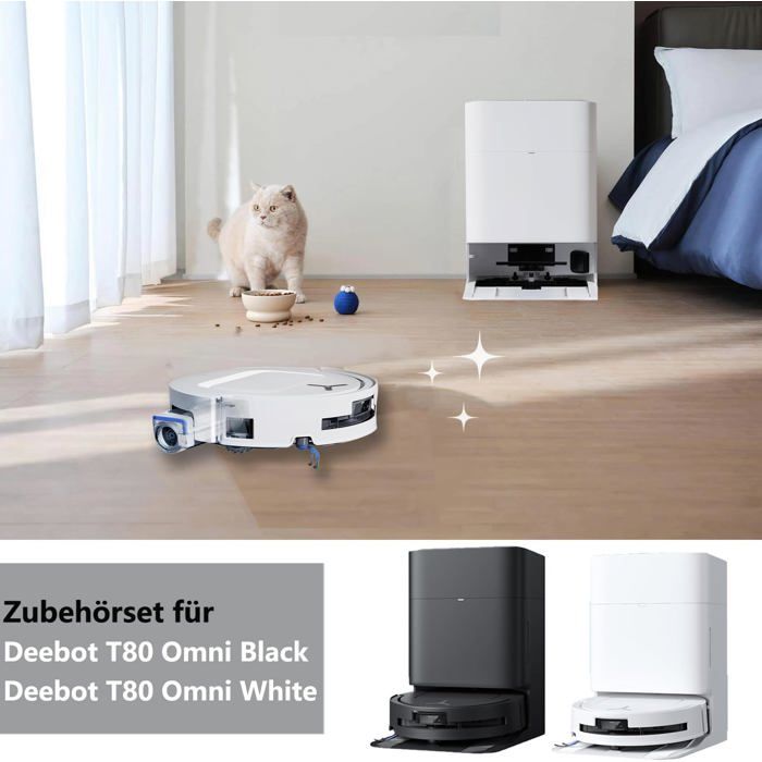 IAmoy Lot De 8 Brosses Latérales De Rechange, Compatibles