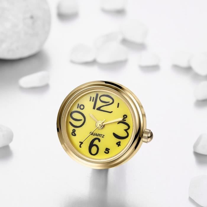 Bague-montre, la nouvelle tendance Bague-montre, la nouvelle tendance