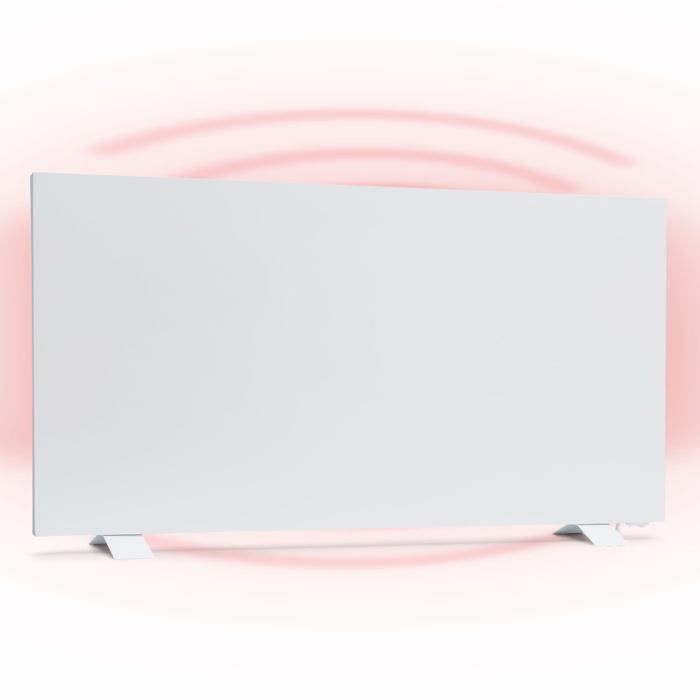 Radiateur infrarouge - Klarstein Taal Smart - Hybride - Minuterie - 105 x  56 cm - 750 W - IP24 - Blanc - Cdiscount Bricolage
