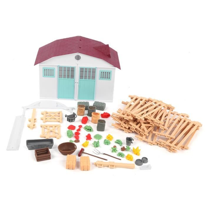 Farm Life set 01 : Clôture de ferme pour animaux jouets·Fichier STL pour Impression 3D·Cults