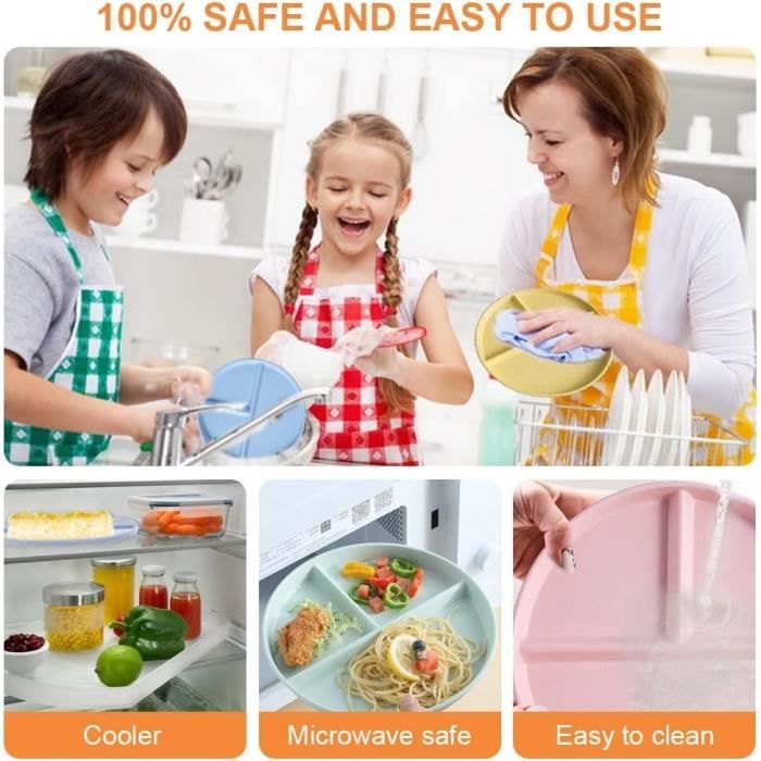 Lot De 4 Assiettes En Forme De Voiture Pour Cuisine Et Salle