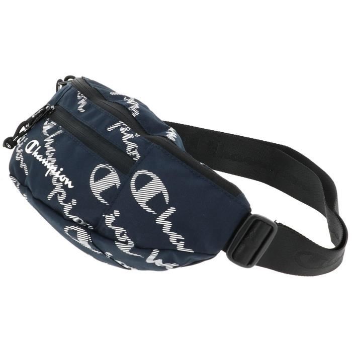 Banane ceinture Belt bag nv logo Champion usa UNI Bleu Marine Bleu Nuit Cdiscount Bagagerie Maroquinerie