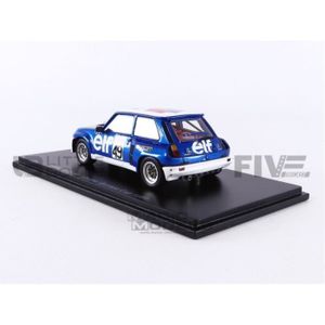 Miniature RENAULT 5 Alpine GR 2 1978 grise métallique IXOMODELS