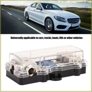 5 Fusibles Tube Plastique 70A AGU Plaqués Pour Voiture/ampli - Neuf Uxcell