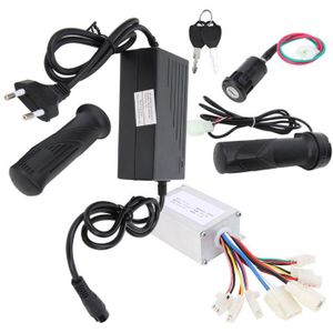 Kit de Poignée D'accélérateur du Contrôleur, Contrôleur 36V 1000W avec Kit de Poignée de Gaz à Fil Long Ordinaire Accessoire de Vélo électrique Kit de Poignée D'accélérateur du Contrôleur, Contrôleur 36V 1000W avec Kit de Poignée de Gaz à Fil Long Ordinaire Accessoire de Vélo électrique