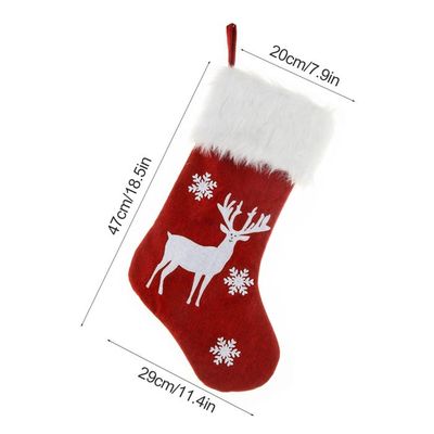 Chaussettes De Noël Fourrées Antidérapantes - Gris - 2.70€ - Kiabi