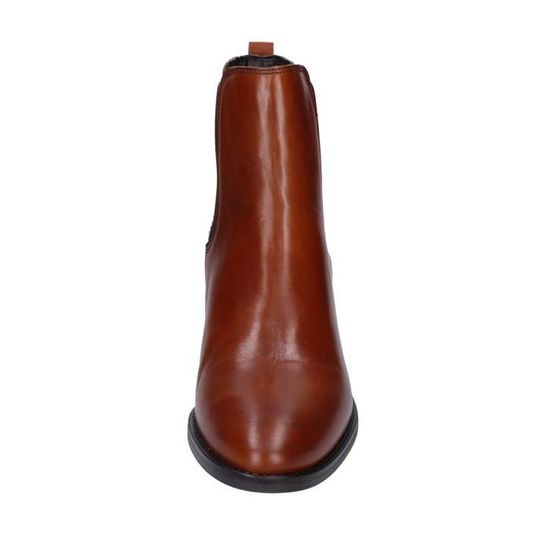 ANDRE Bottines Femme Marron Cuir EZ574 Marron Cdiscount Chaussures