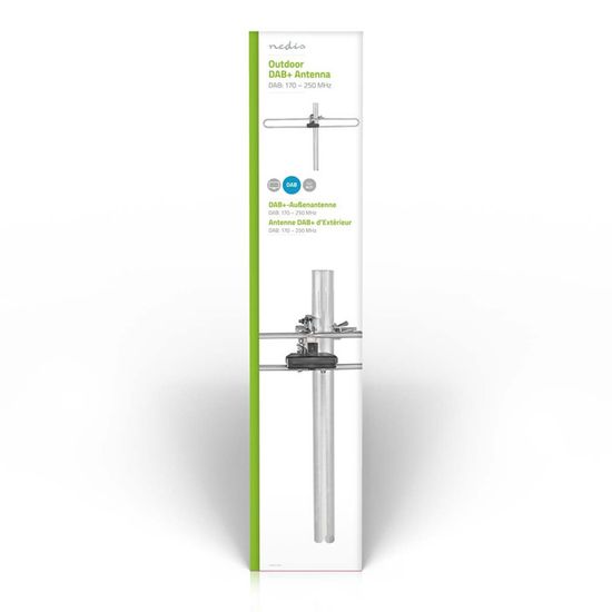 Nedis Antenne Tnt Dab D Exterieur Gain Max De 4 Db Dab 170 250 Mhz Antenne Rateau Avis Et Prix Pas Cher Cdiscount